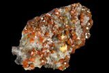 Red-Orange Bipyramidal Wulfenite Crystals - Melissa Mine, Arizona #118992-1